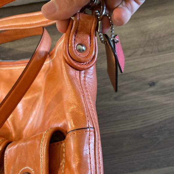 Coach Poppy Shimmer Hobo Bag - Picture 9 of 16